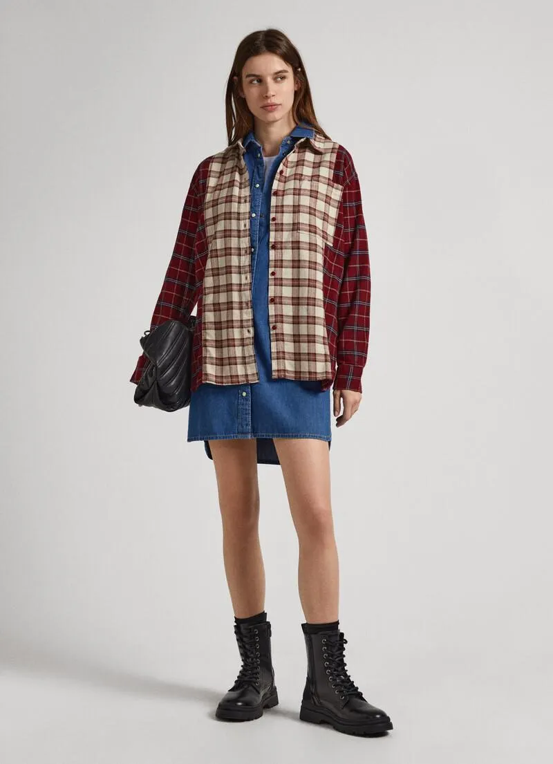 CAMISA CUADROS FIT RELAXED