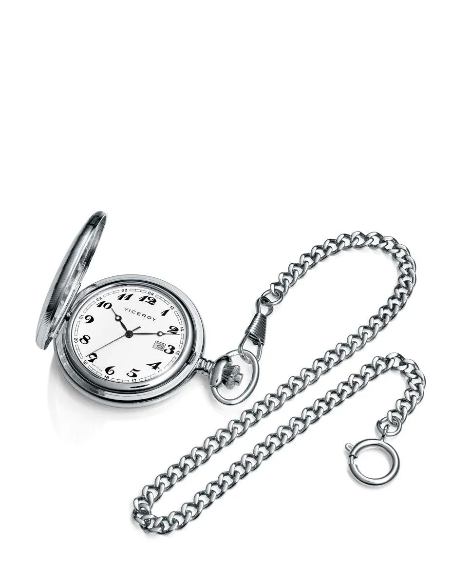 Reloj de bolsillo de hombre Pocket 3 agujas con calendario