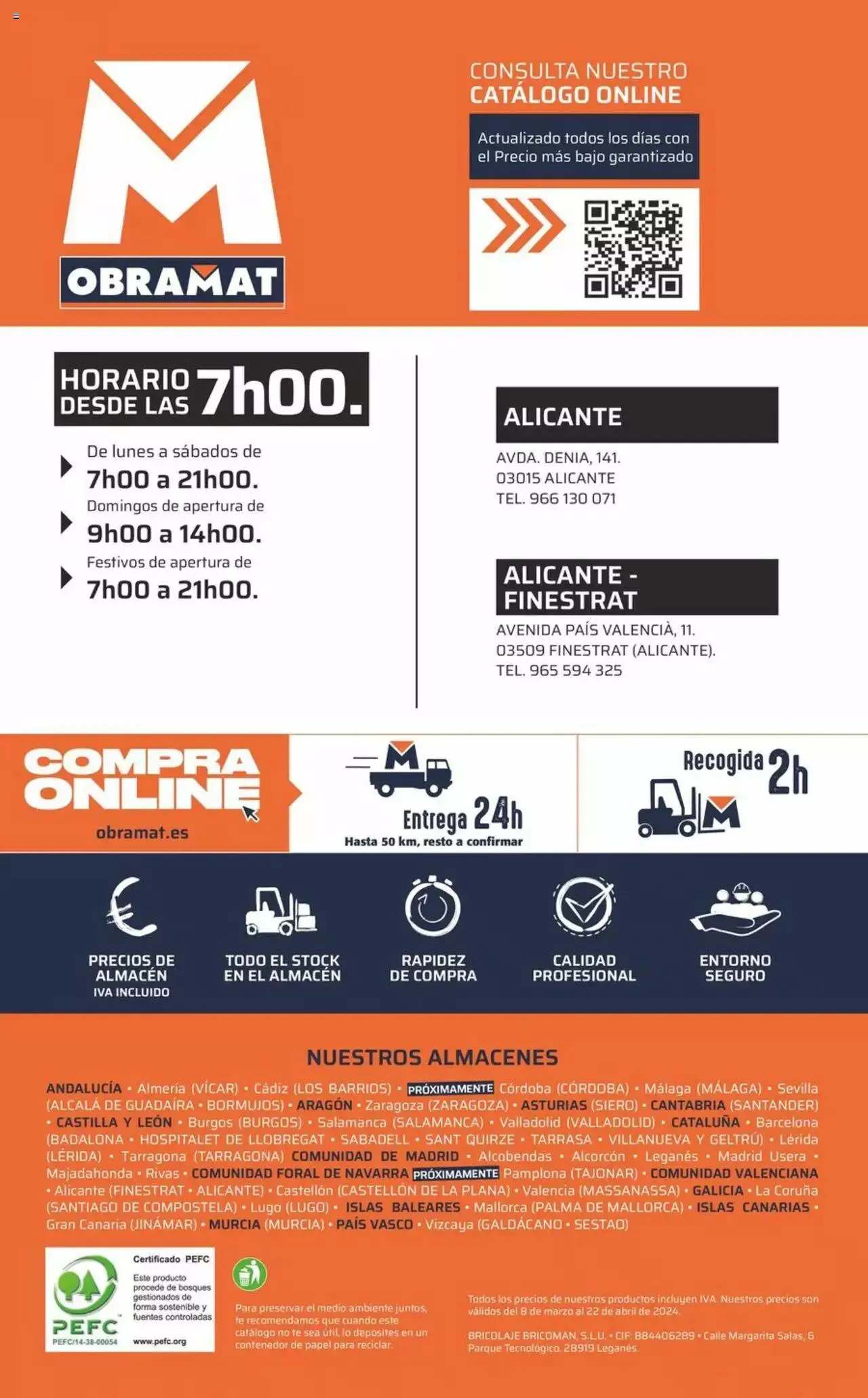 Catálogo de Obramat folleto 8 de marzo al 22 de abril 2024 - Página 524