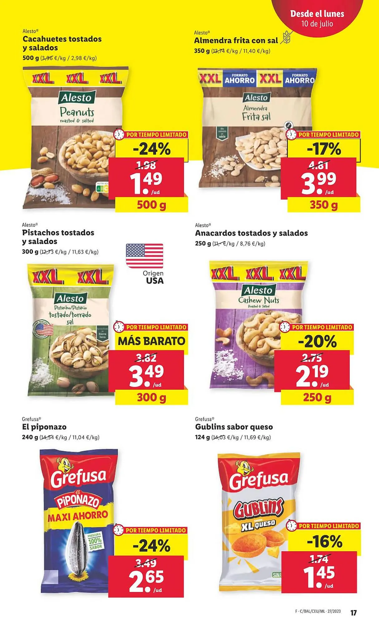 Catálogo de Folleto Lidl 29 de junio al 13 de julio 2023 - Página 17