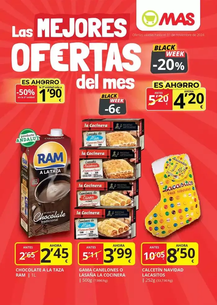 Catálogo de Las mejores ofertas del mes 7 de noviembre al 30 de noviembre 2024 - Página 1
