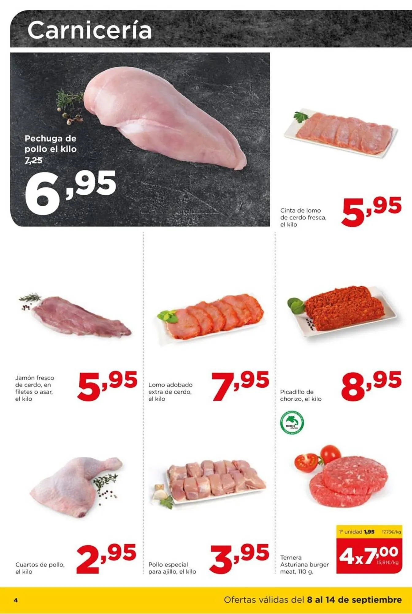 Catálogo de Folleto Alimerka 9 de septiembre al 14 de septiembre 2025 - Página 4