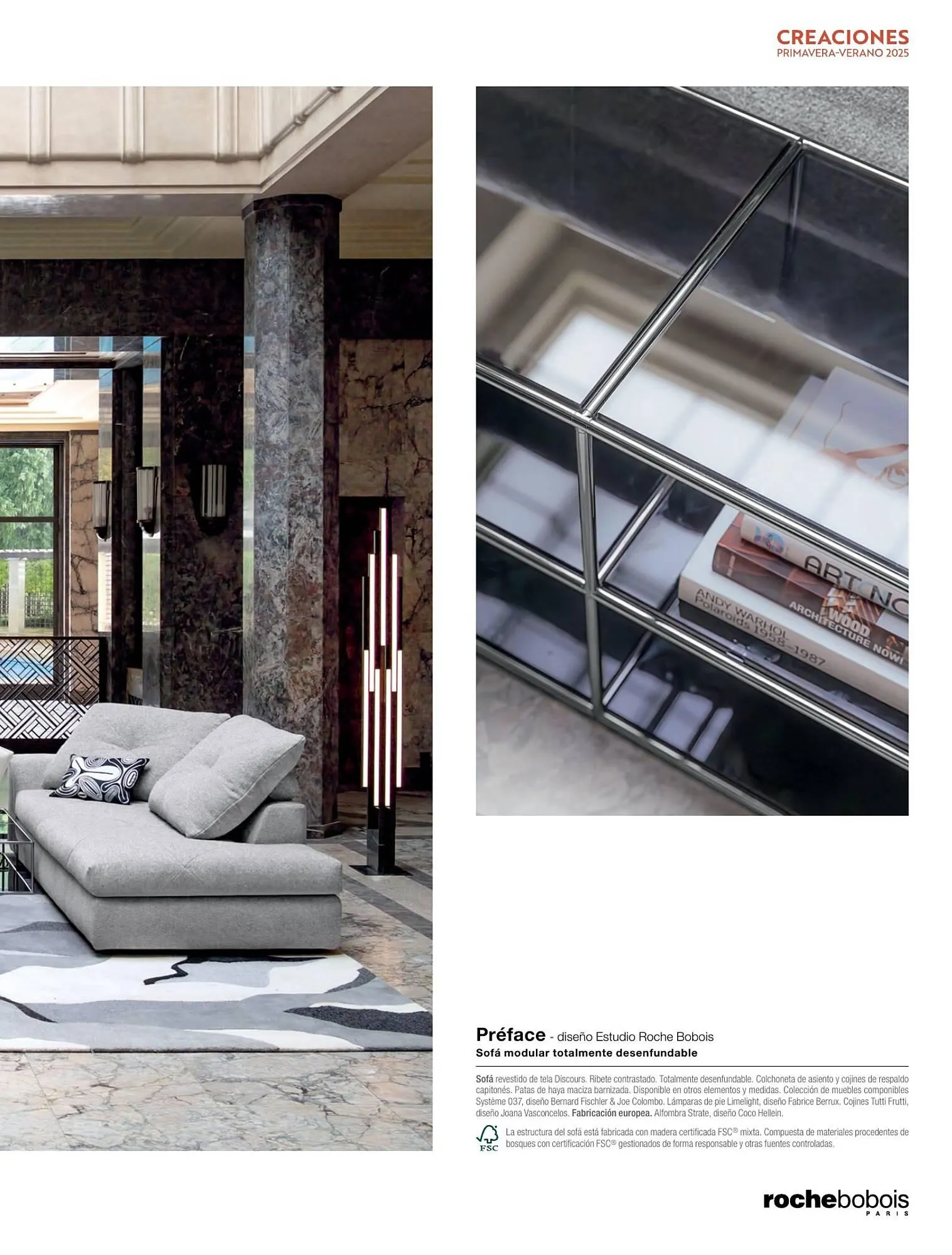 Catálogo de Folleto Roche Bobois 25 de marzo al 31 de agosto 2025 - Página 5