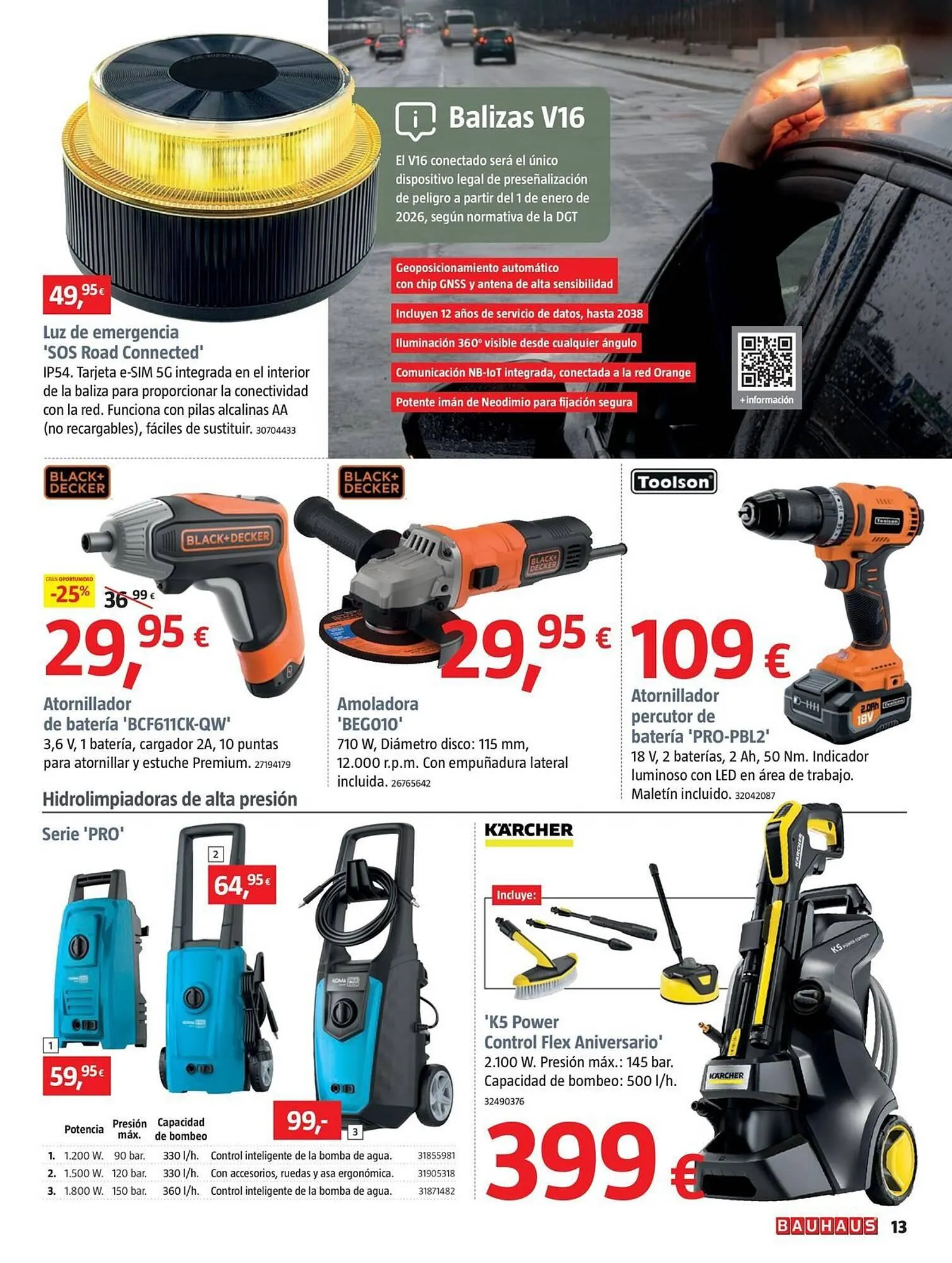 Catálogo de Folleto Bauhaus 26 de junio al 23 de julio 2025 - Página 13