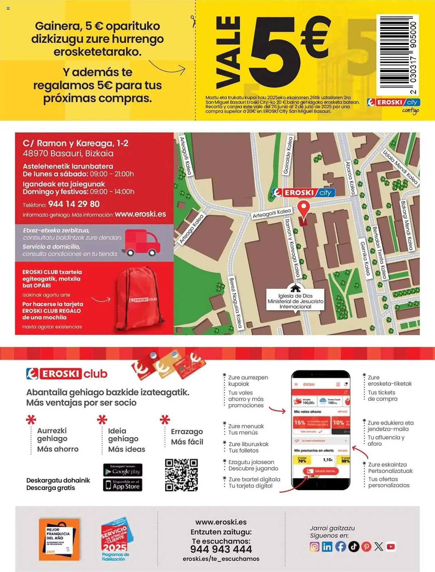 Catálogo de Folleto Eroski 12 de junio al 18 de junio 2025 - Página 8