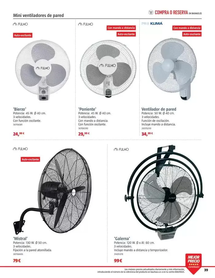 Catálogo de Clima. Soluciones de climatización  9 de abril al 9 de mayo 2025 - Página 39