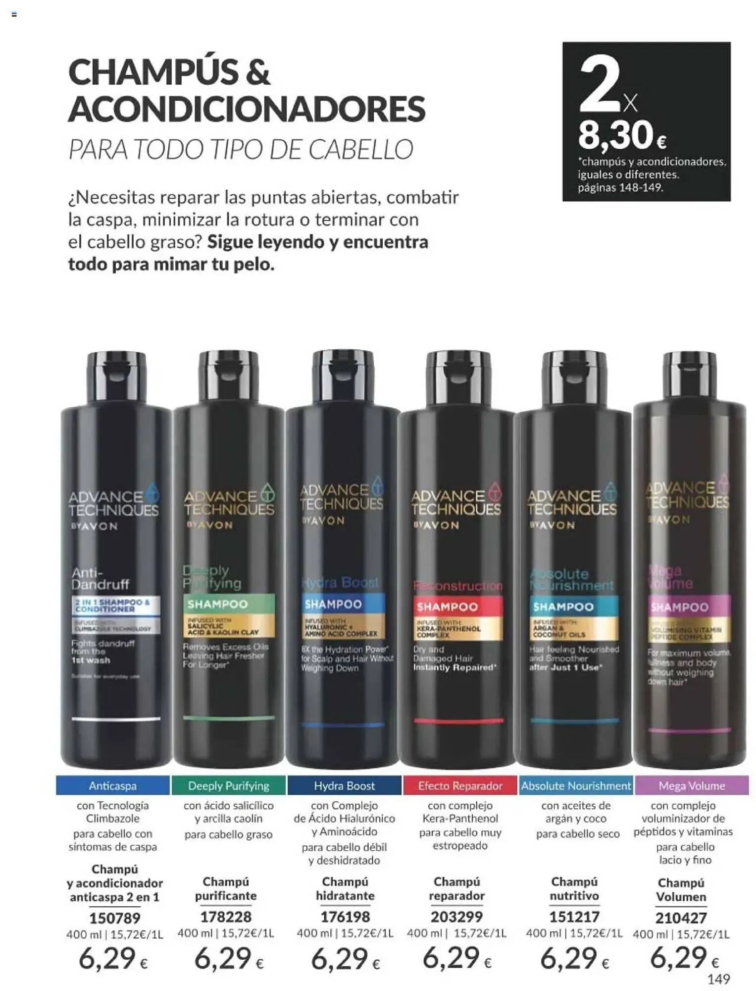 Catálogo de Folleto AVON 1 de agosto al 31 de agosto 2025 - Página 149