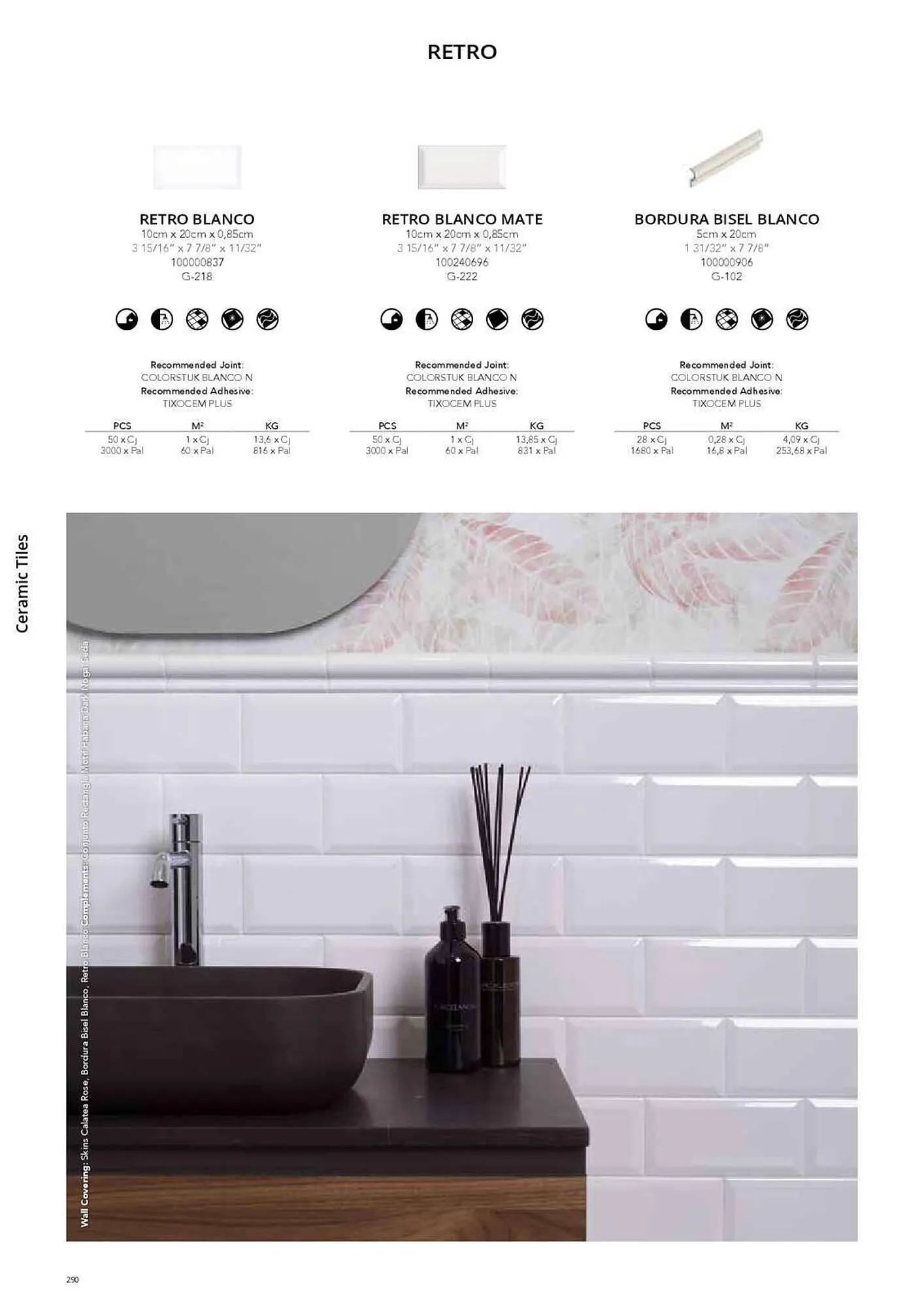 Catálogo de Folleto Porcelanosa 31 de marzo al 8 de febrero 2024 - Página 297