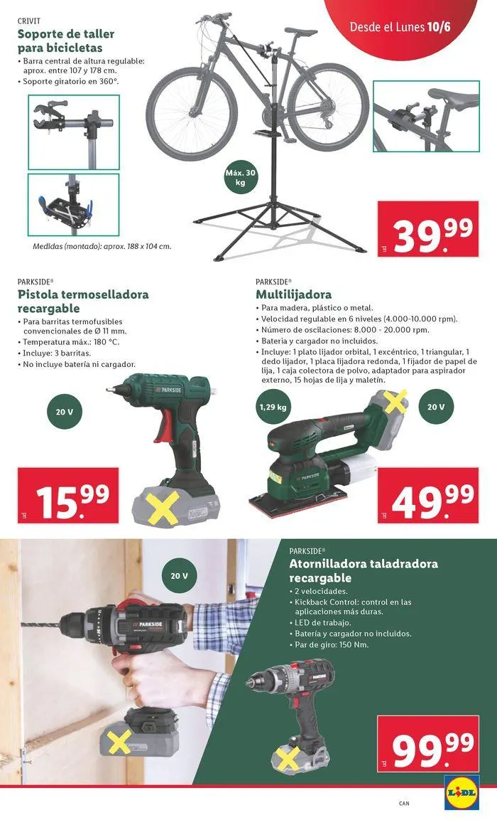 Catálogo de Tú puedes con Parkside 10 de junio al 16 de junio 2024 - Página 5