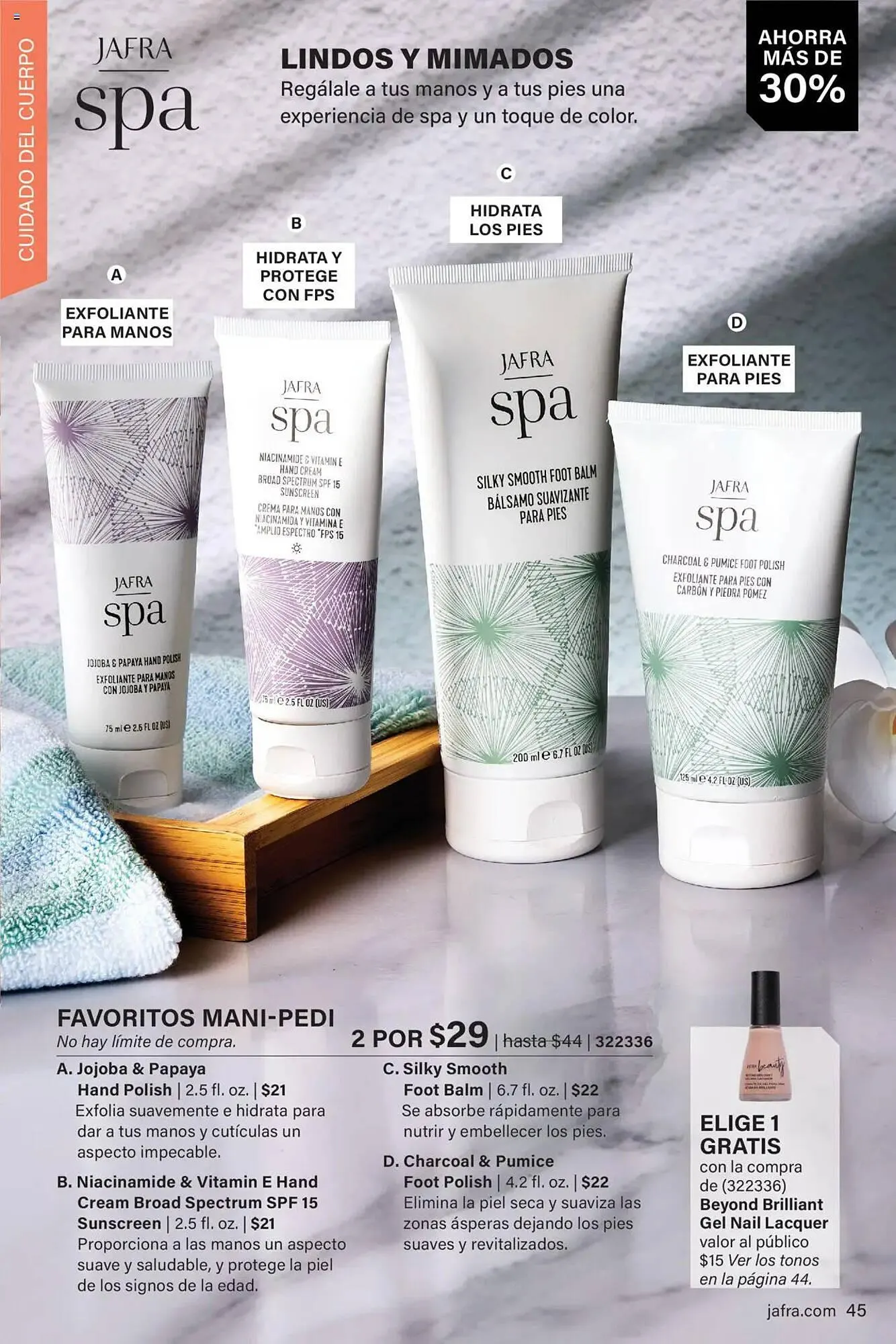 Catálogo de Folleto JAFRA 1 de agosto al 31 de agosto 2025 - Página 45