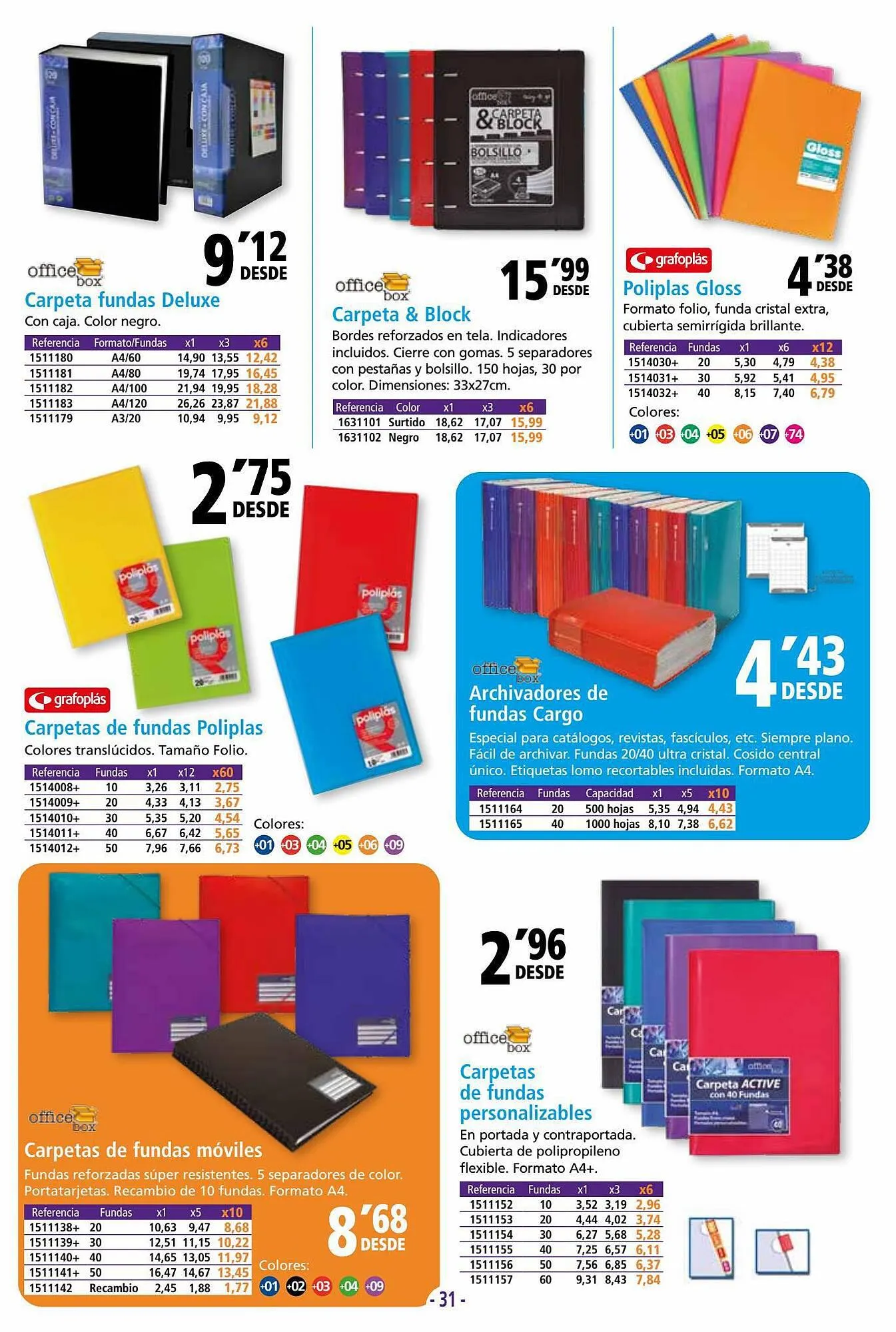Catálogo de Folleto Folder 8 de mayo al 10 de octubre 2023 - Página 31