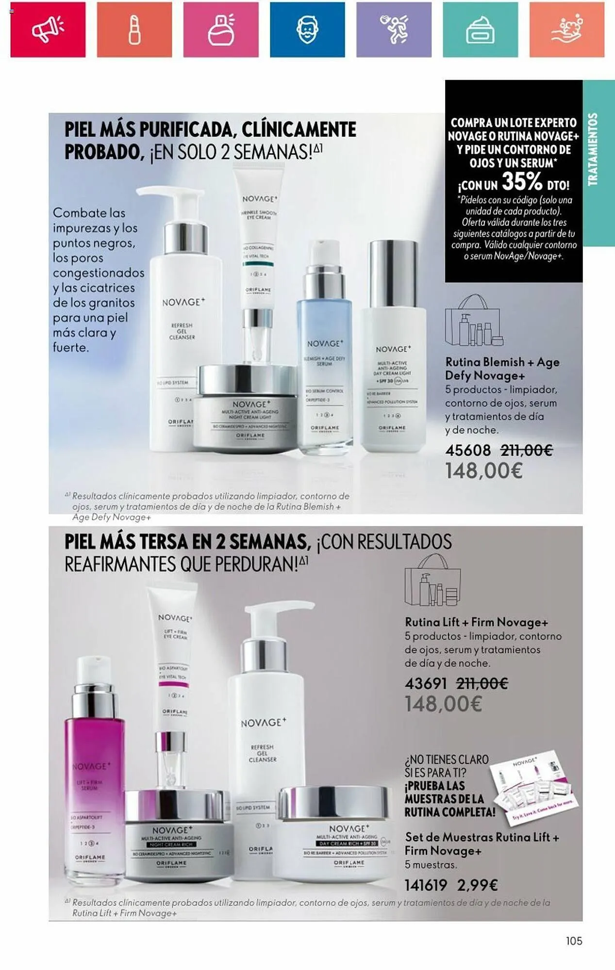 Catálogo de Folleto Oriflame 7 de mayo al 27 de mayo 2024 - Página 105