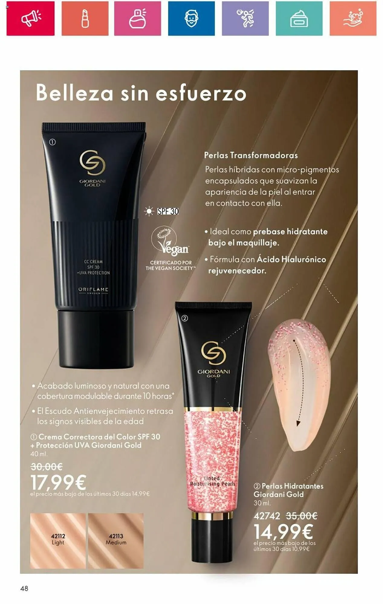 Catálogo de Folleto Oriflame 7 de mayo al 27 de mayo 2024 - Página 48