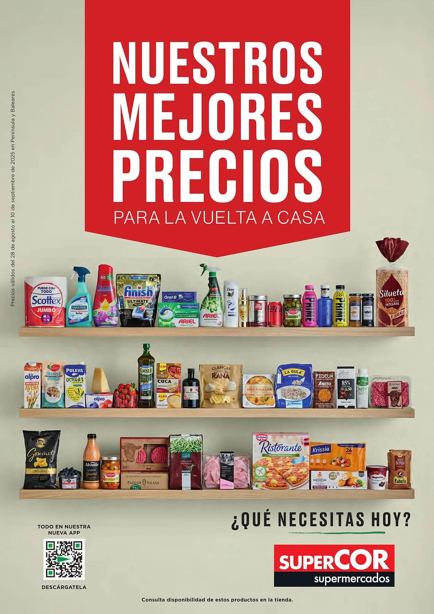 Catálogo de Folleto Supercor 28 de agosto al 10 de septiembre 2025 - Página 1