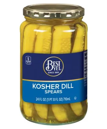 Kosher Dill Spears 710 ml. Best Yet