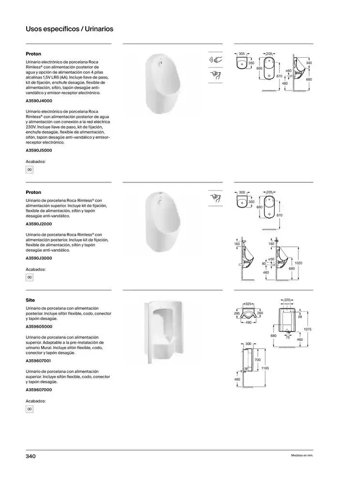 Catálogo de Colecciones de Baño, Muebles y Accesorios 9 de enero al 31 de diciembre 2025 - Página 342