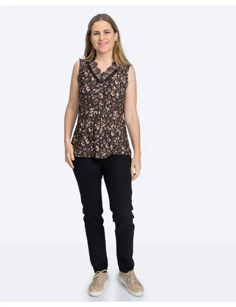 Tirante Lencero Ancho Leopardo