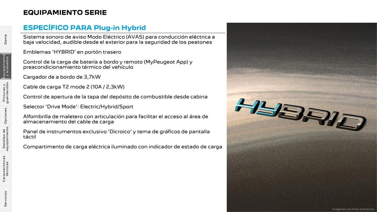 Catálogo de Nuevo Peugeot 508 Plug-in Hybrid • Térmico 25 de junio al 25 de junio 2025 - Página 7