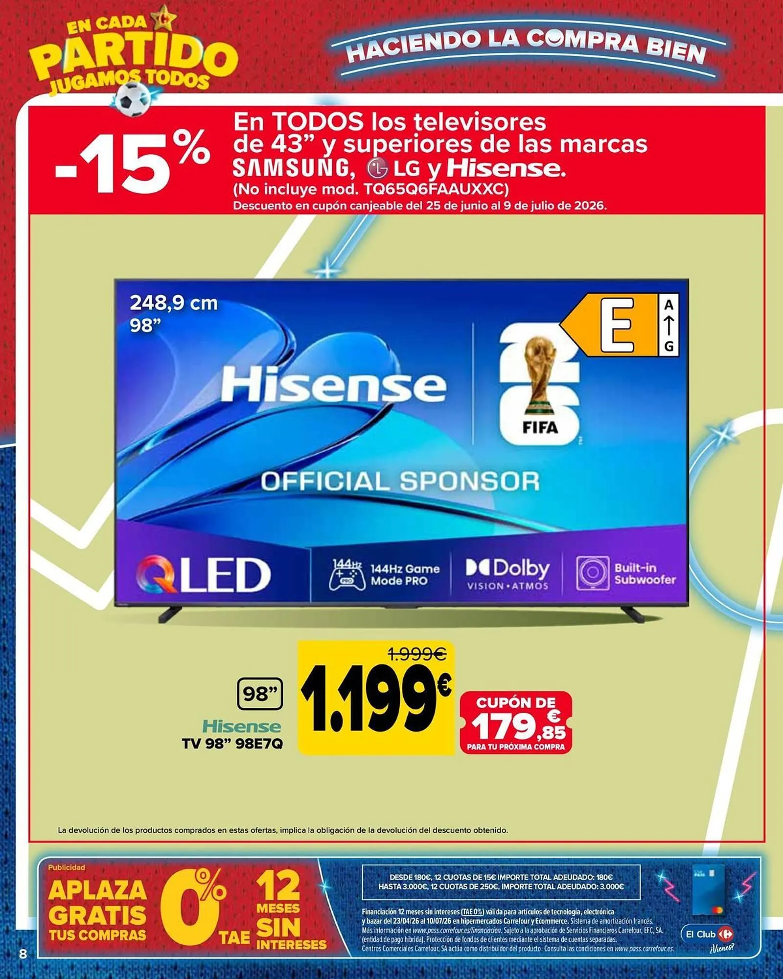 Catálogo de Folleto Carrefour 11 de junio al 24 de junio 2026 - Página 8