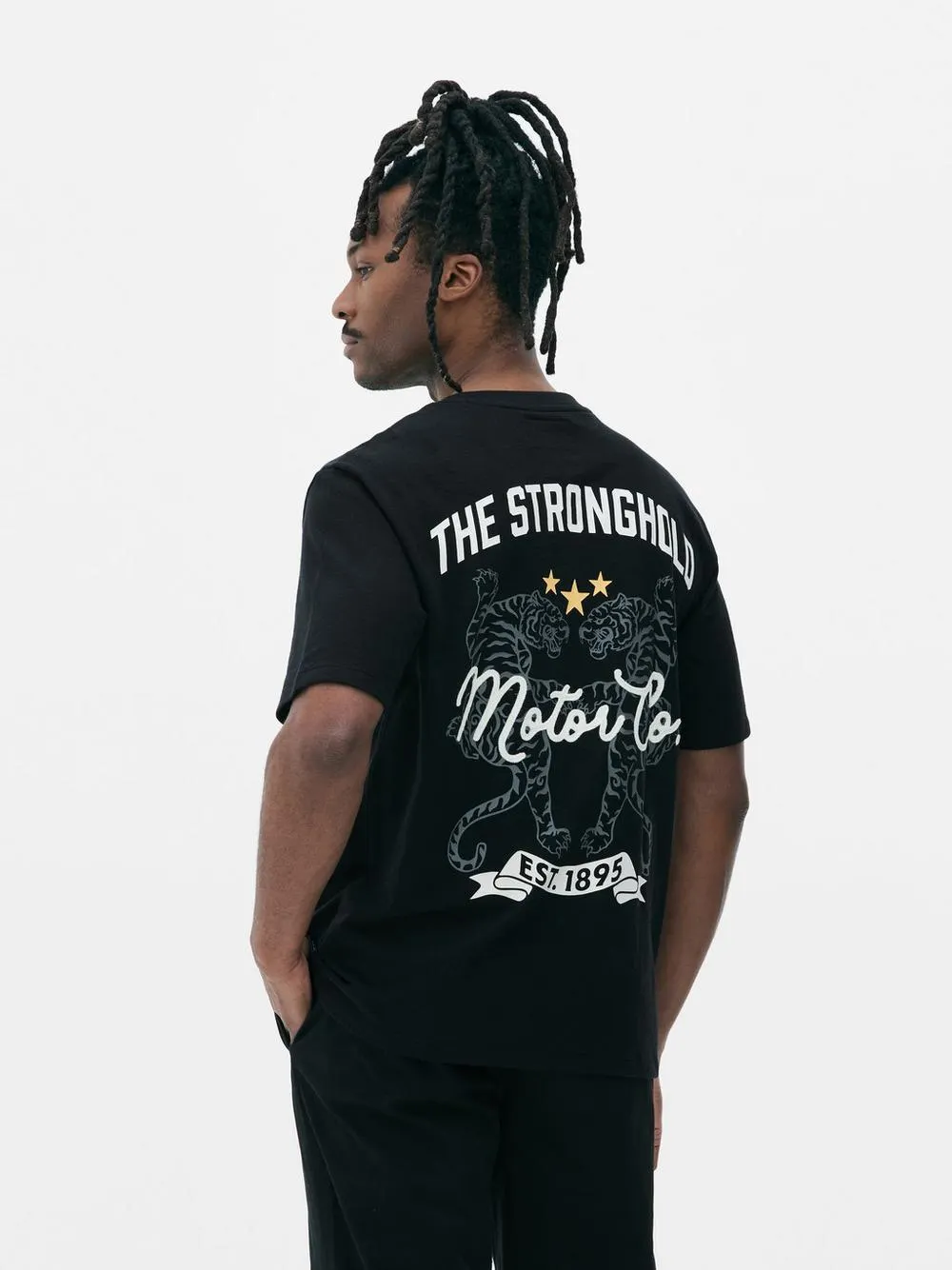 Camiseta con gráfico de tigre de The Stronghold