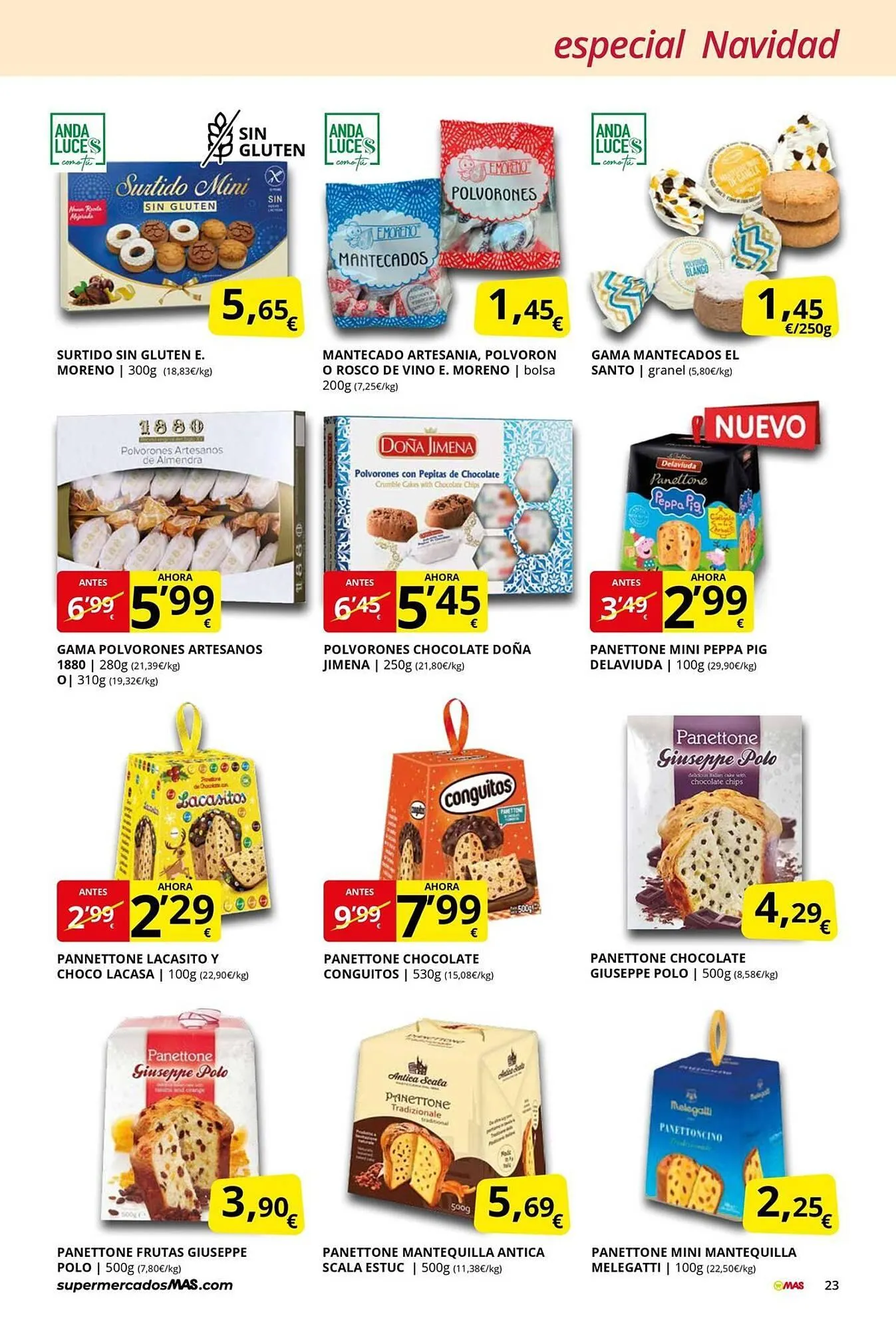 Catálogo de Folleto Supermercados MAS 31 de octubre al 30 de noviembre 2025 - Página 23