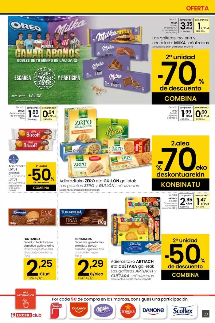 Catálogo de AUKERA OFERTA EROSKI CENTER 10 de abril al 29 de abril 2025 - Página 23