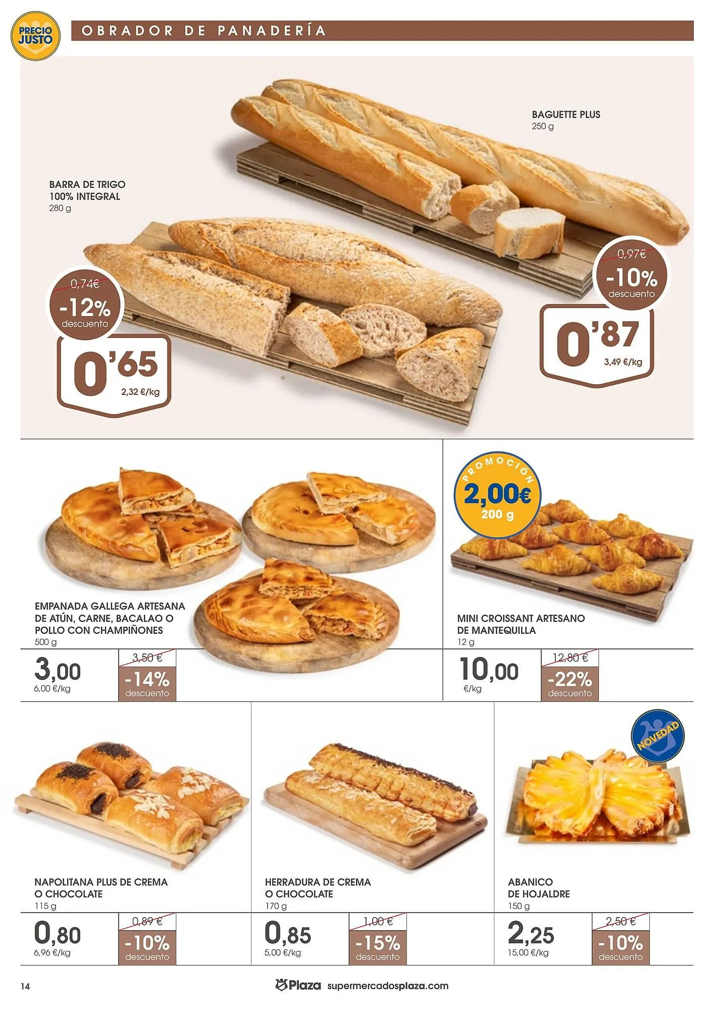 Catálogo de Folleto Supermercados Plaza 8 de mayo al 28 de mayo 2025 - Página 14