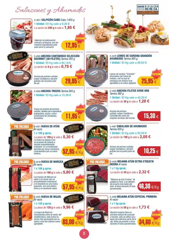 Catálogo de Productos Refrigerados y Ambiente 22 de abril al 18 de mayo 2025 - Página 5