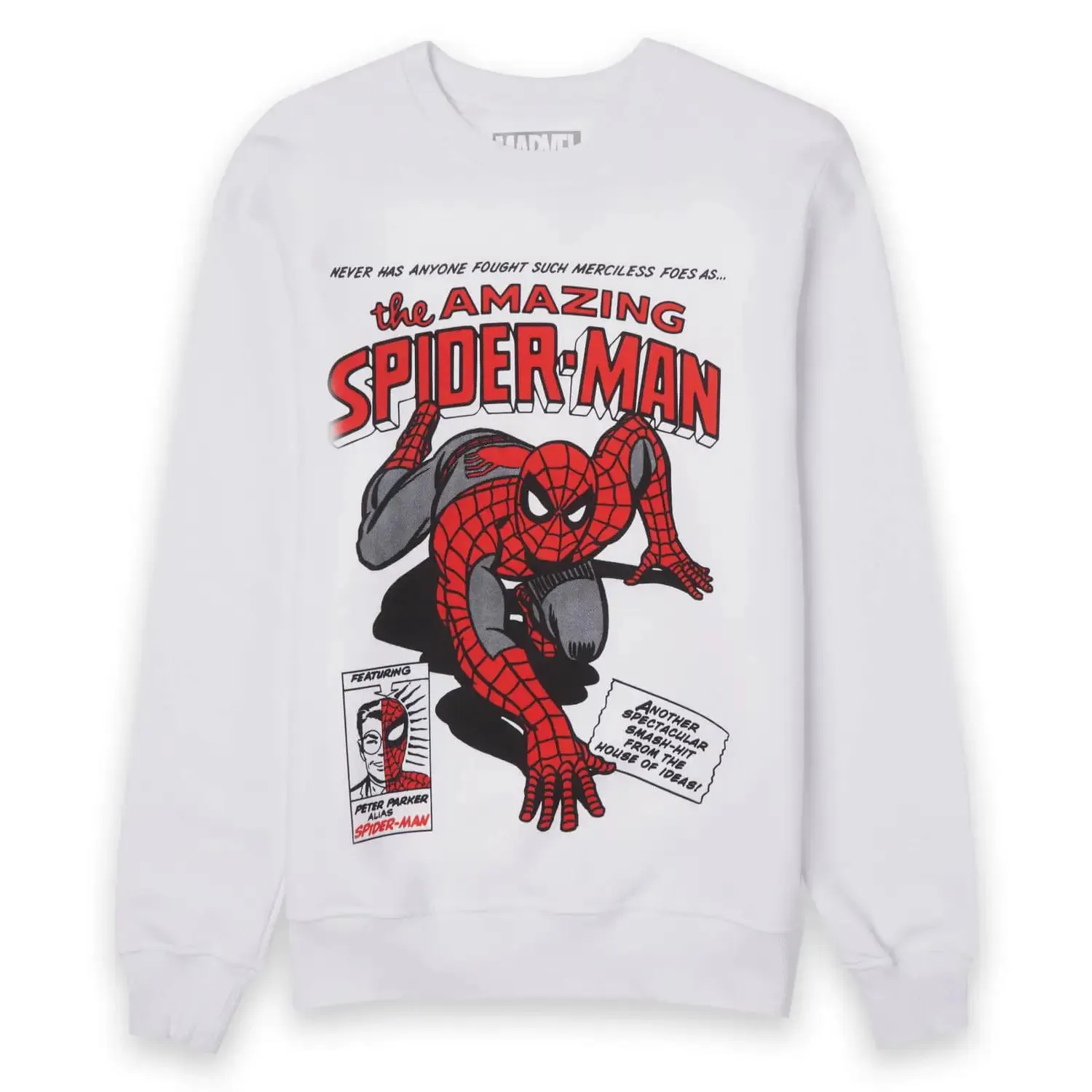 Sudadera unisex Alias de Marvel Spider-Man - Blanco