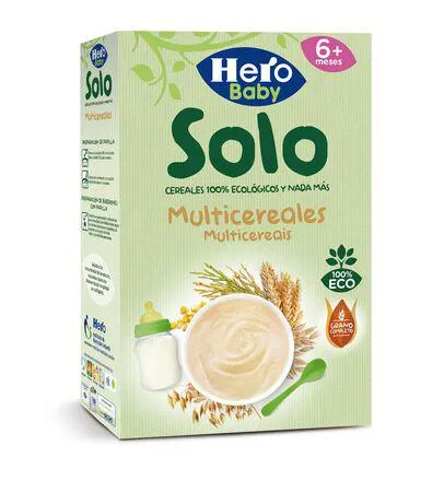 Papilla Hero solo eco multicereales desde 6meses 300g