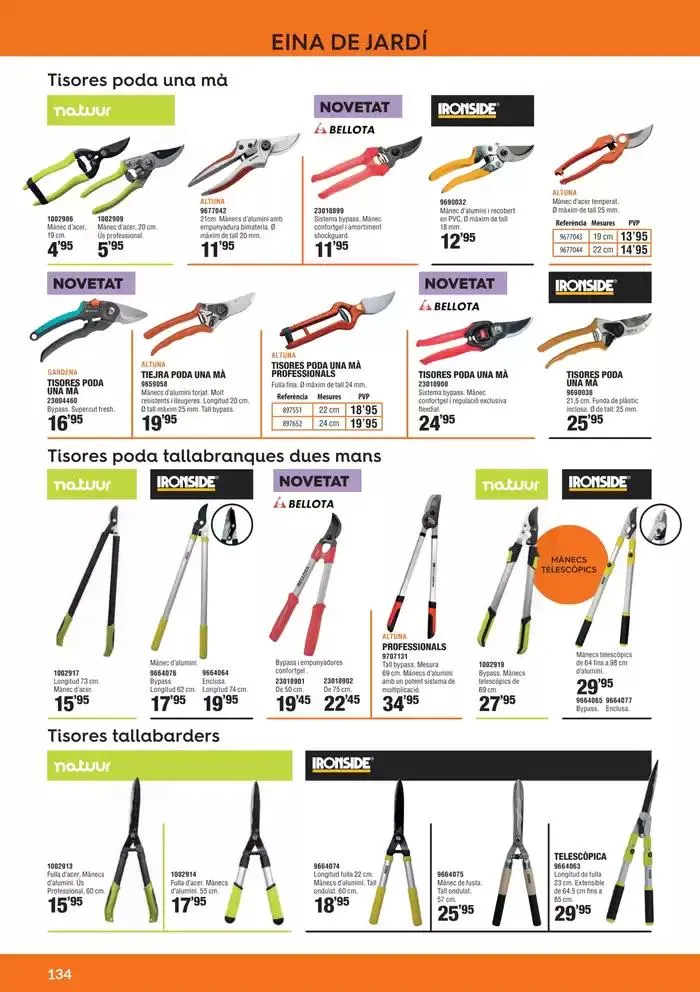 Catálogo de Jardins preparats per a tu 24 de marzo al 6 de agosto 2025 - Página 134