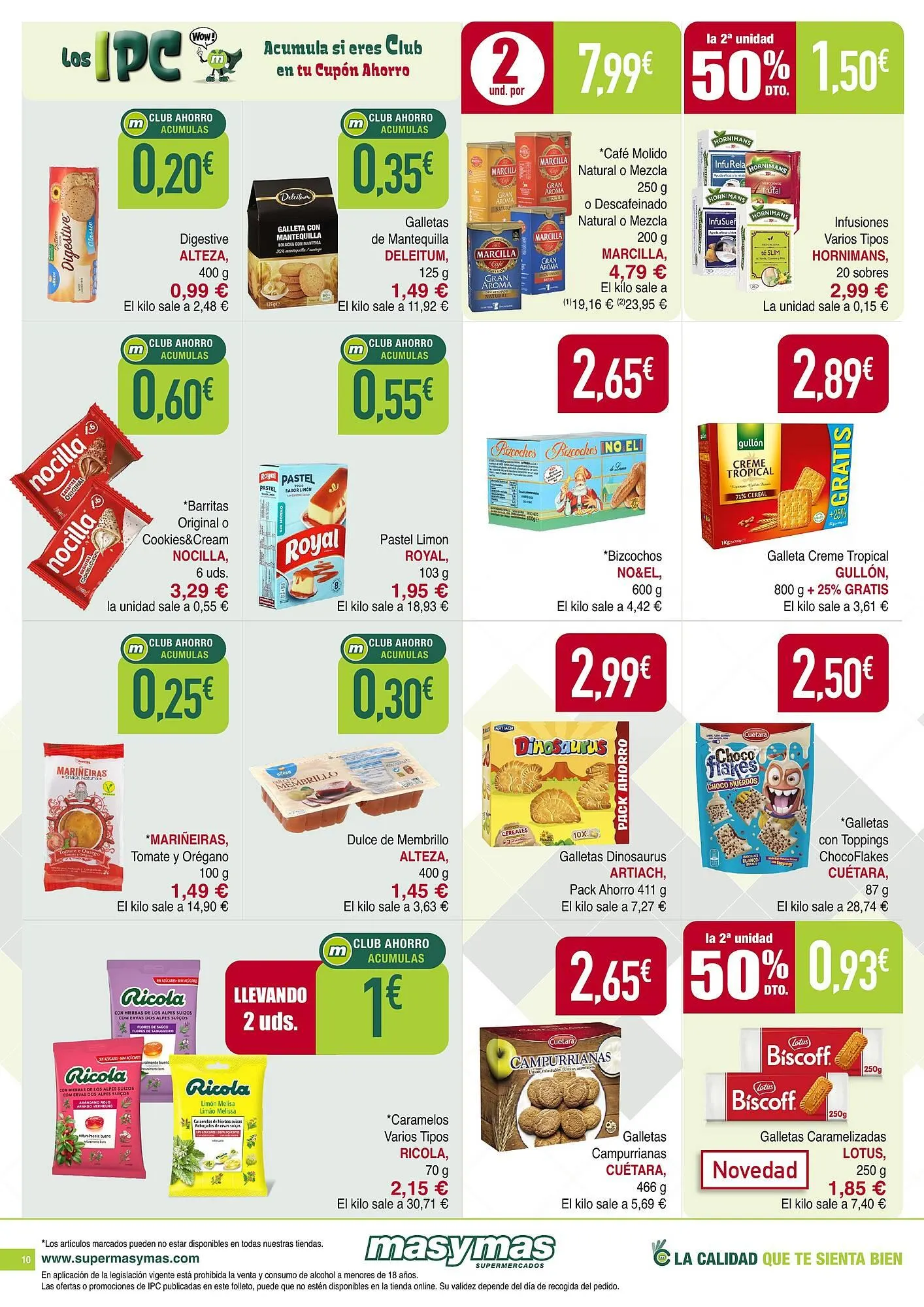 Catálogo de Folleto Masymas 4 de septiembre al 1 de octubre 2025 - Página 10