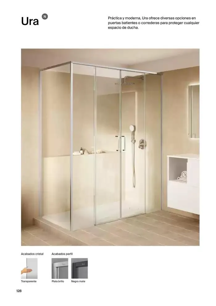 Catálogo de Platos de Ducha, Bañeras y Mamparas 9 de enero al 31 de diciembre 2025 - Página 130
