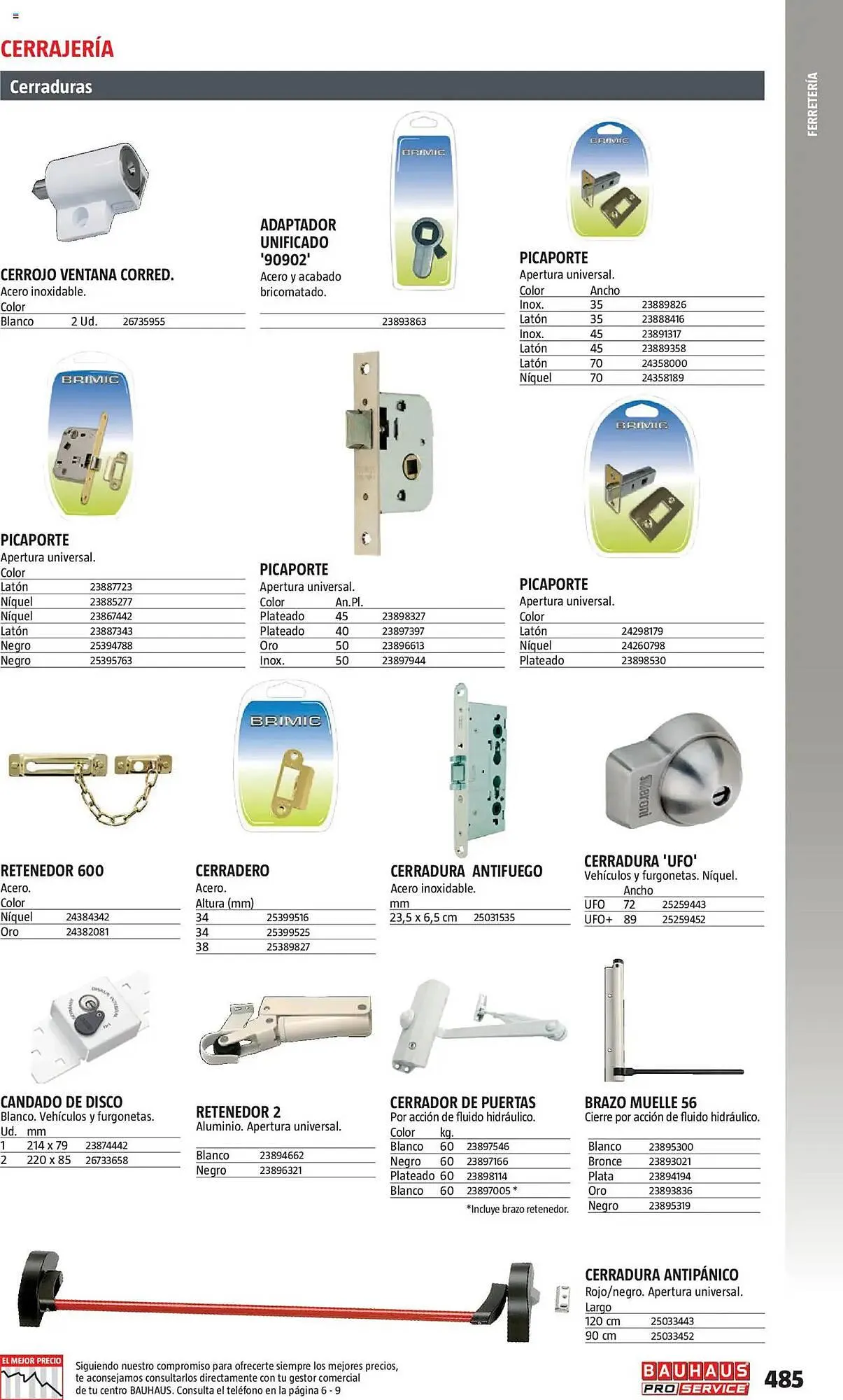 Catálogo de Folleto Bauhaus 24 de febrero al 31 de diciembre 2025 - Página 485