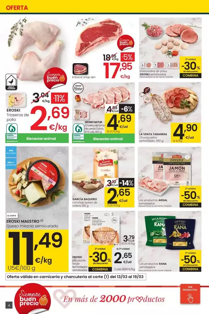 Catálogo de Precio más bajo EROSKI CITY 13 de marzo al 26 de marzo 2025 - Página 4