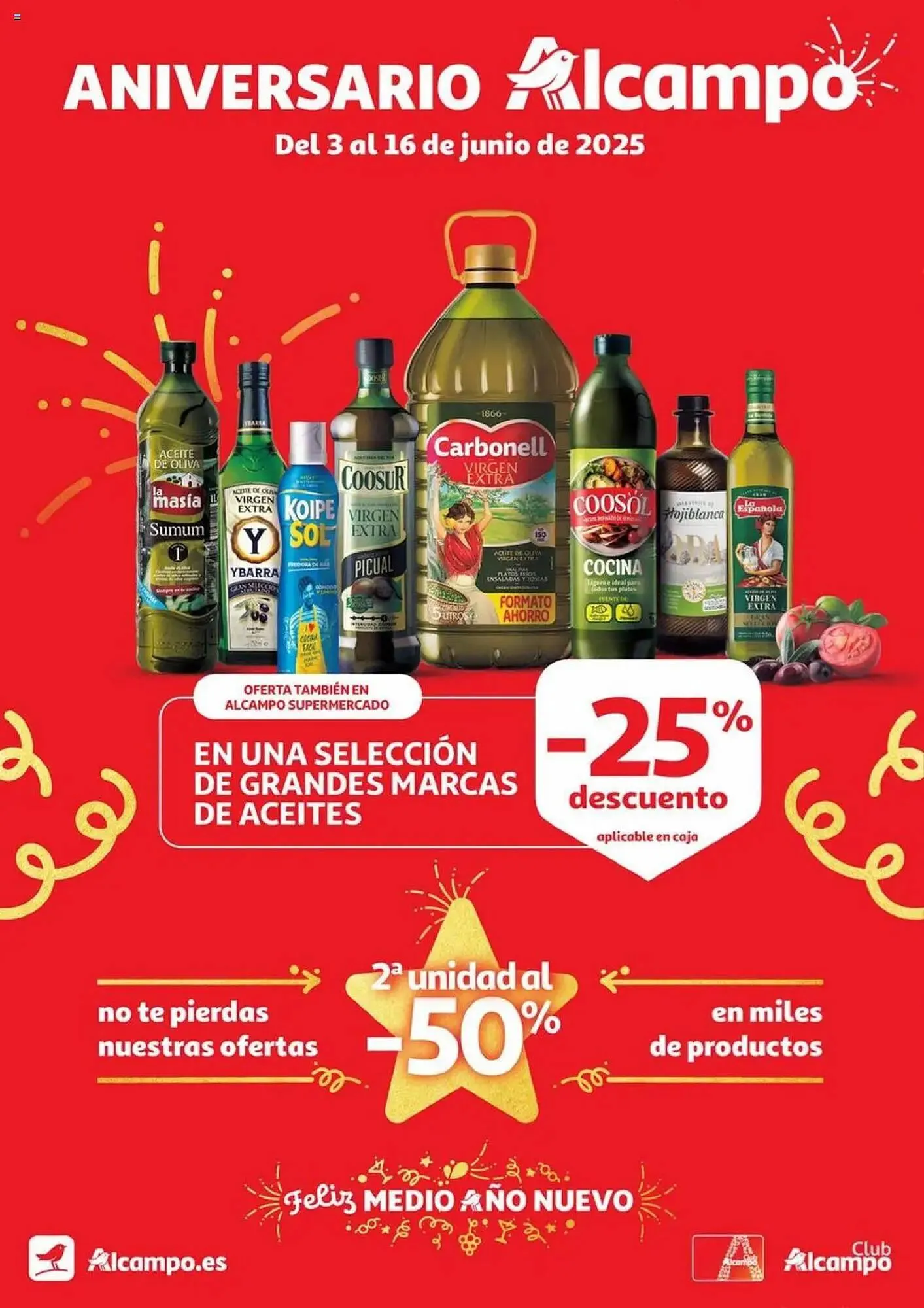 Catálogo de Folleto Alcampo 3 de junio al 16 de junio 2025 - Página 1