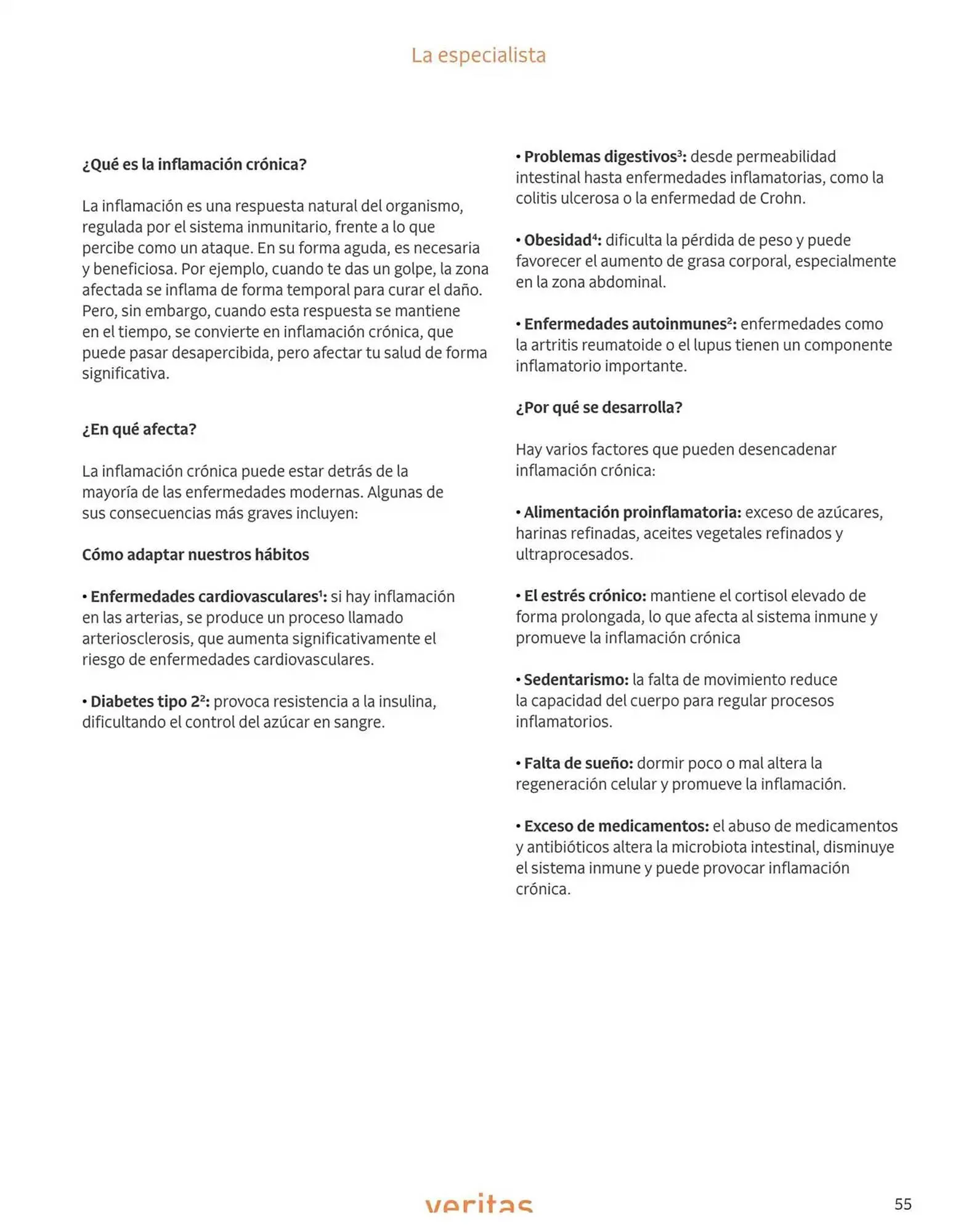 Catálogo de Folleto Veritas 1 de abril al 31 de mayo 2025 - Página 55