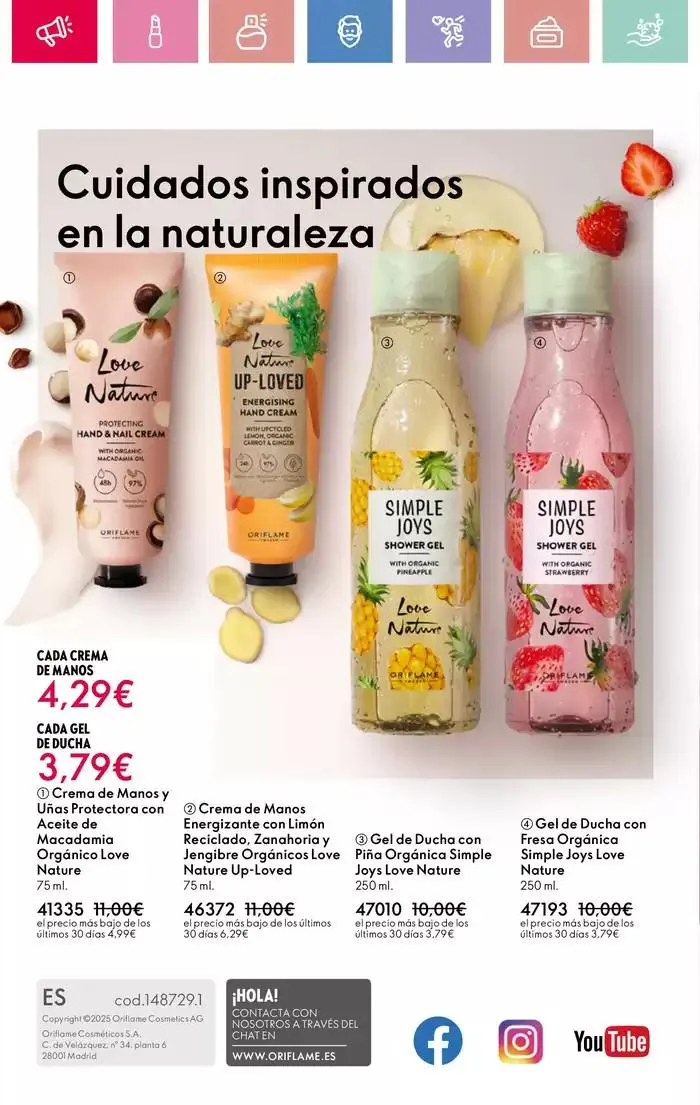 Catálogo de Catálogo Oriflame 9 de Marzo 29 de Marzo 9 de marzo al 29 de marzo 2025 - Página 164