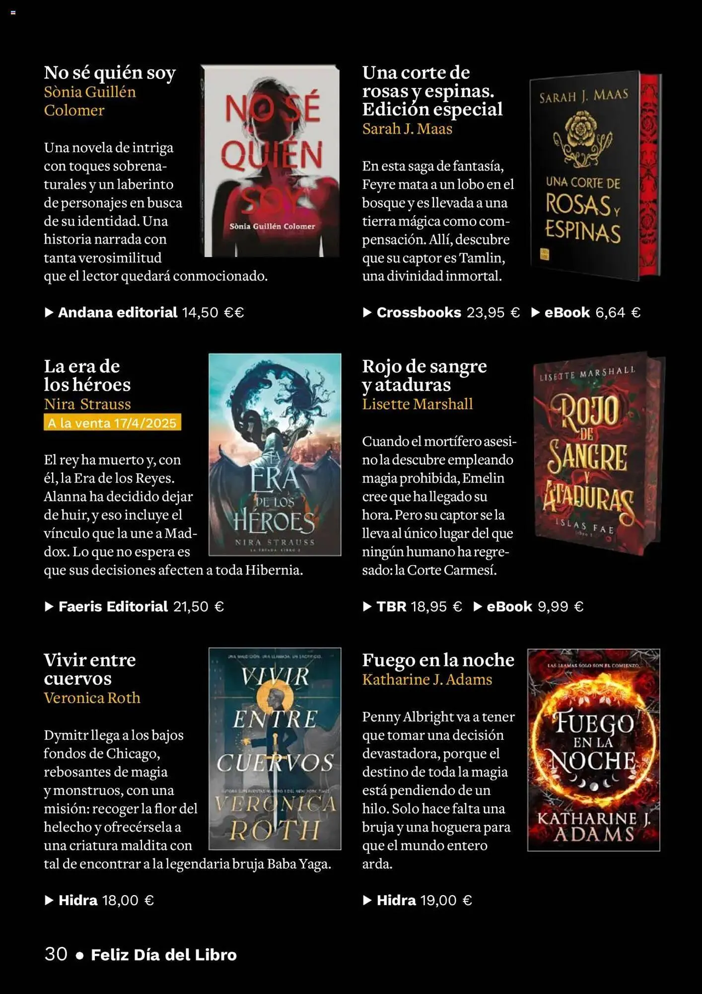 Catálogo de Folleto Casa del Libro 7 de abril al 22 de abril 2025 - Página 30