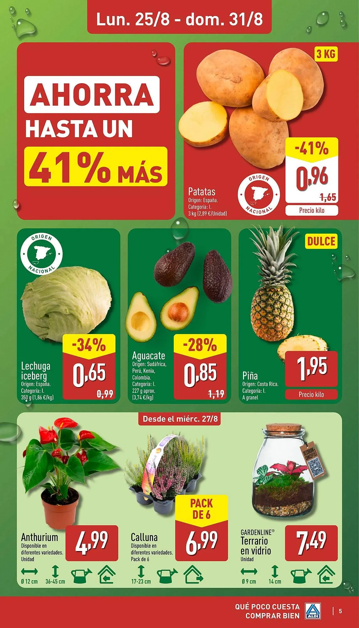 Catálogo de Folleto ALDI 25 de agosto al 31 de agosto 2025 - Página 5
