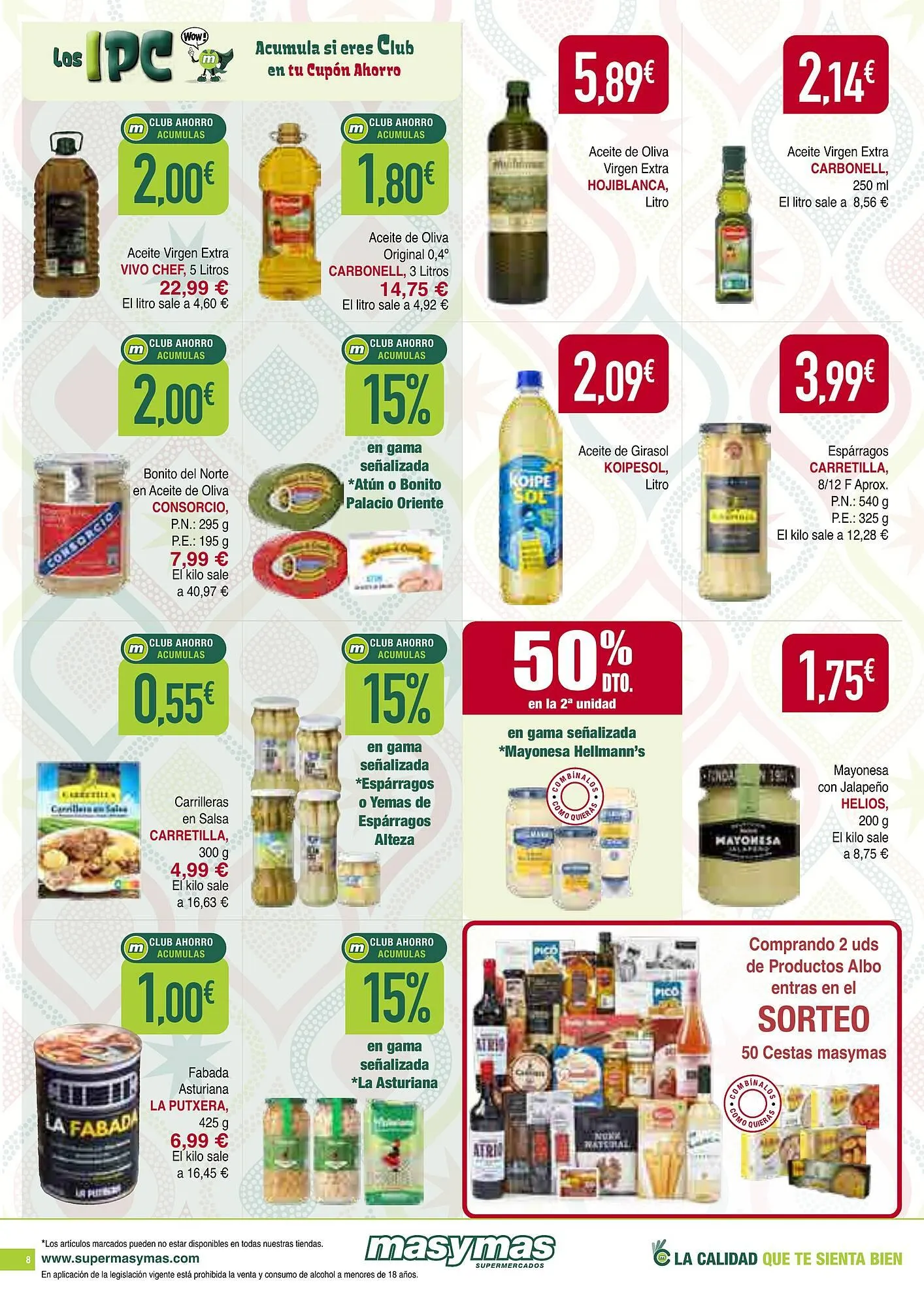 Catálogo de Folleto Masymas 27 de noviembre al 17 de diciembre 2025 - Página 8