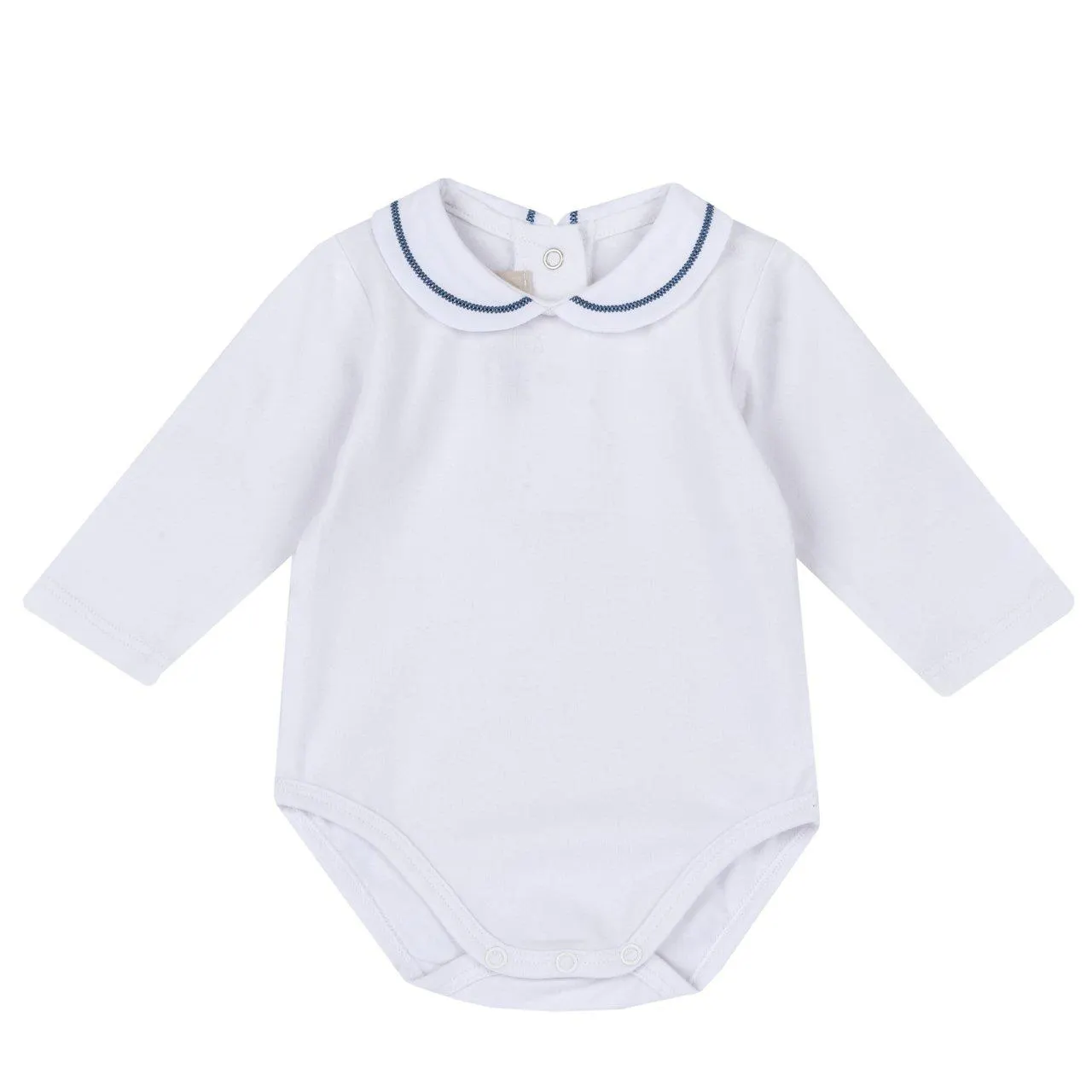 Body manga larga peter pan - Algodón sostenible
