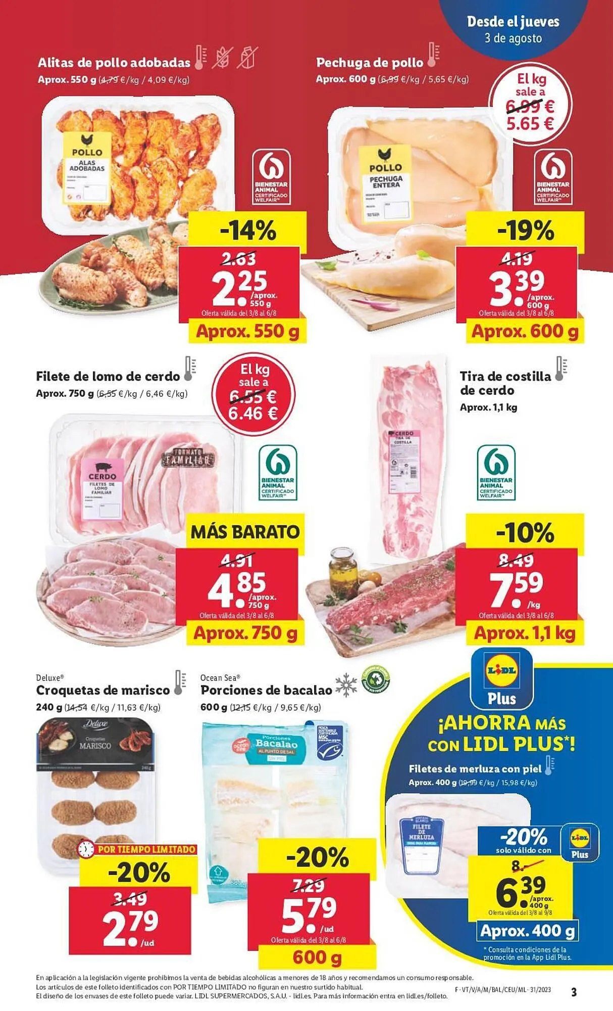Catálogo de Folleto Lidl 3 de agosto al 9 de agosto 2023 - Página 3