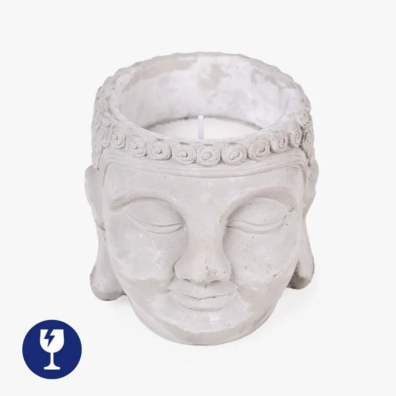 CABEZA BUDA CON VELA CITRONELLA