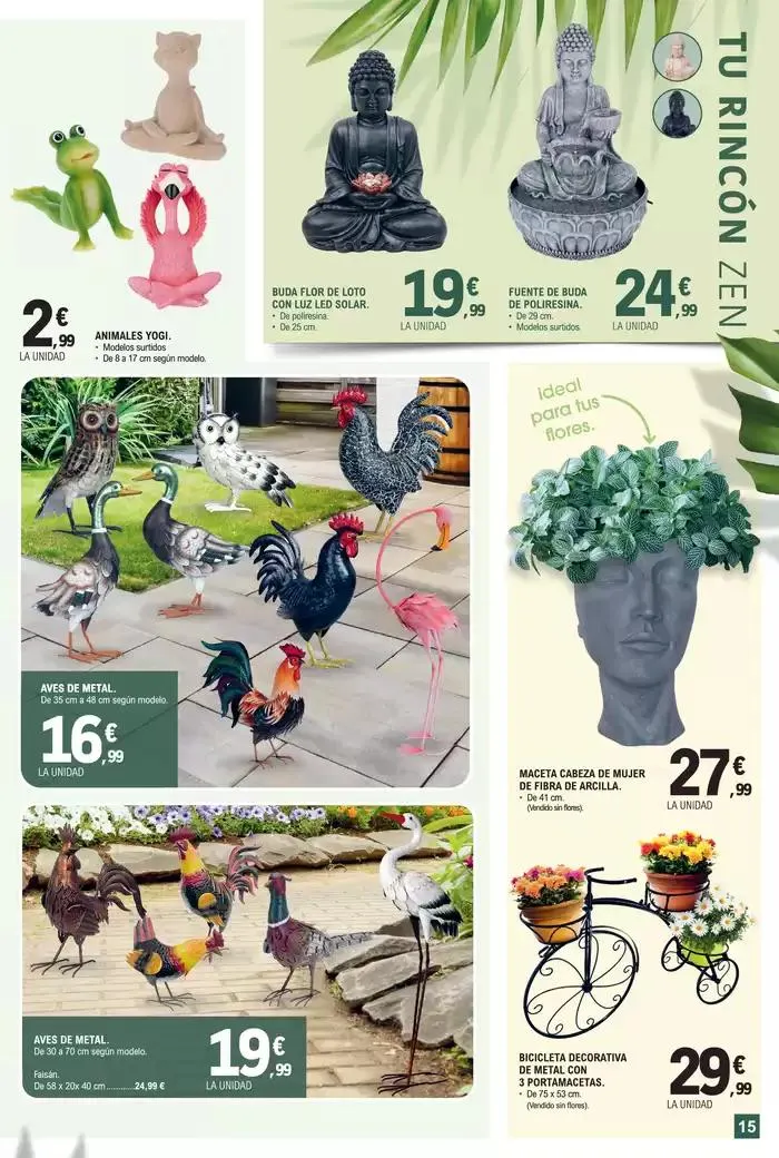 Catálogo de ¡Dale vida a tu jardín! 19 de marzo al 13 de abril 2025 - Página 15