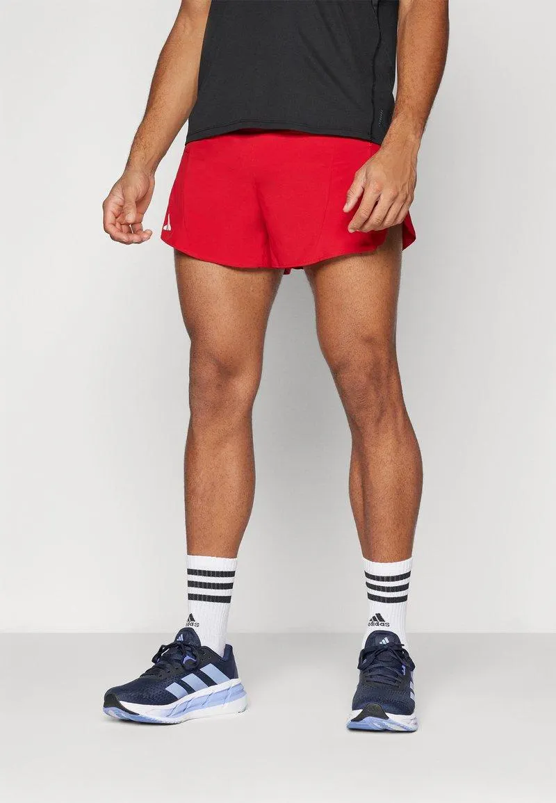 ADIZERO SPLIT SHORT - Pantalón corto de deporte - team power red