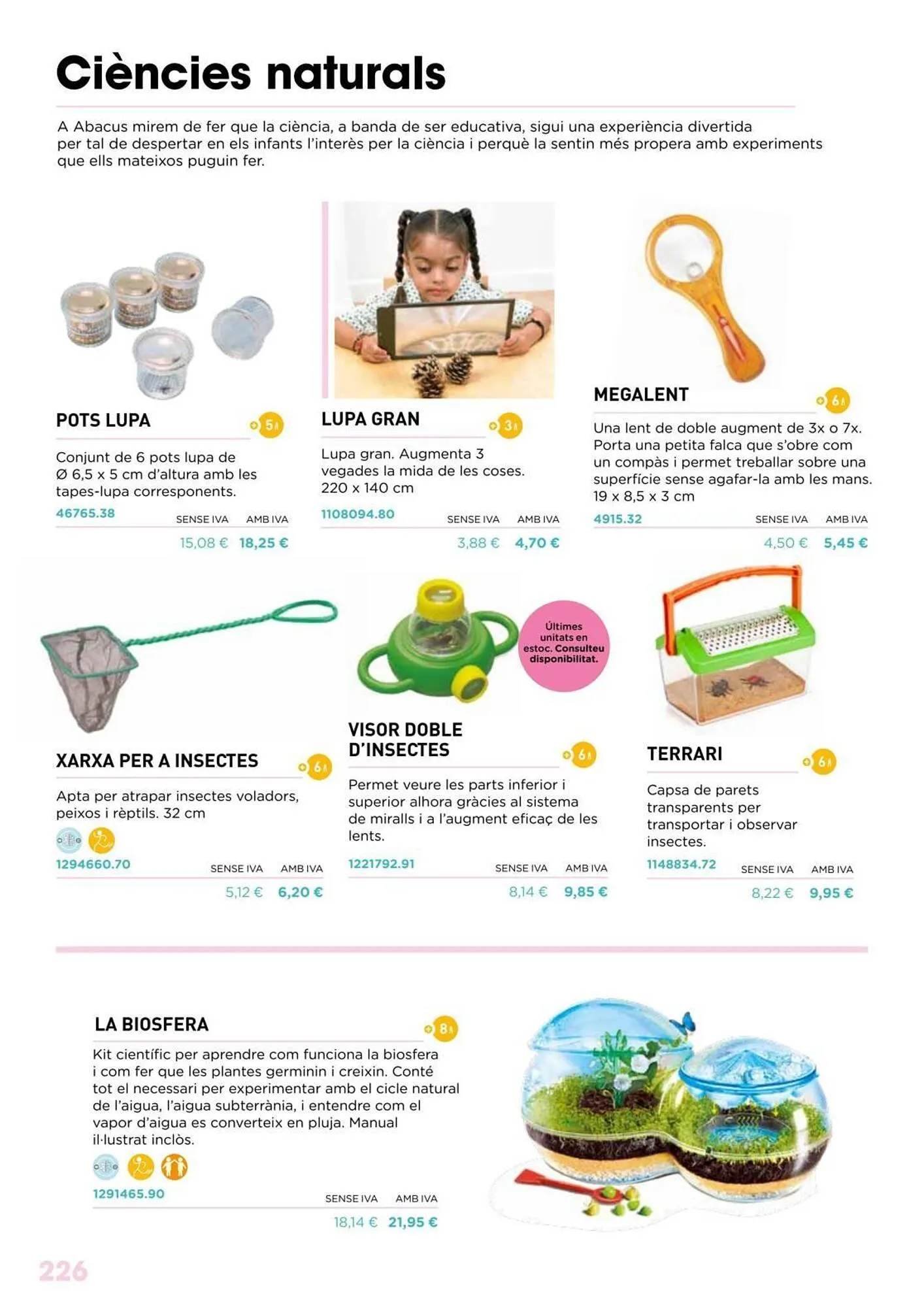 Catálogo de Folleto Abacus 22 de mayo al 28 de febrero 2024 - Página 228