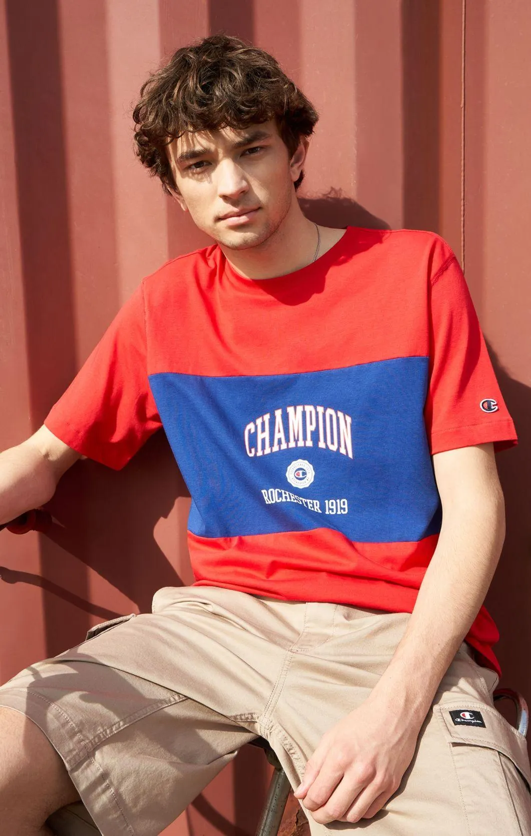 Camiseta cómoda de rayas Bookstore