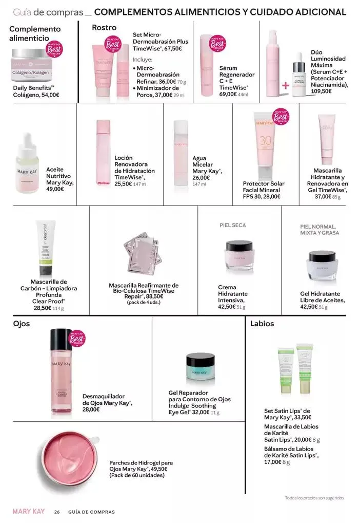 Catálogo de Folleto "Belleza Mary Kay" - Primavera 2025 16 de abril al 30 de abril 2025 - Página 26