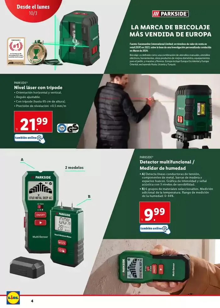Catálogo de Parside Lidl 3 de marzo al 30 de marzo 2025 - Página 4